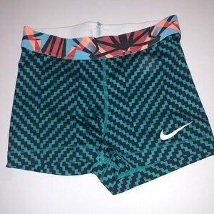 Pattern Nike Pro Shorts
